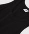 Women's Iconic Organic Cotton Vest NOIR black