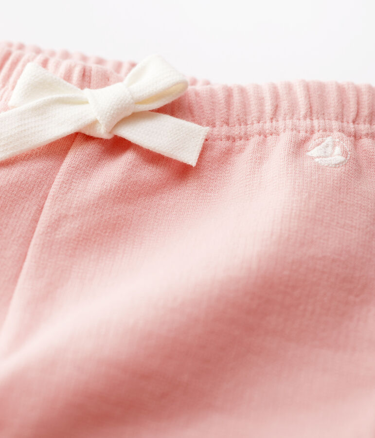 Babies' Organic Cotton Trousers pink