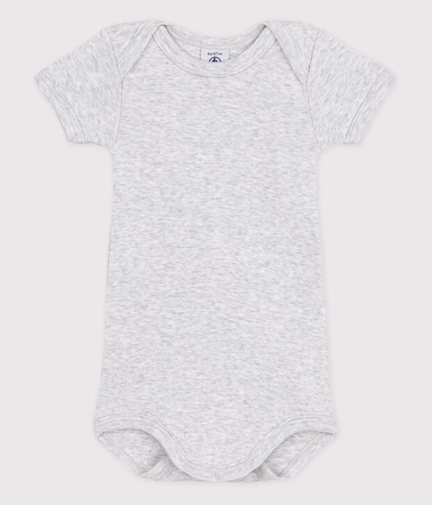 Baby Girls' Short-Sleeved Bodysuit grey