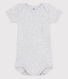 Baby Girls' Short-Sleeved Bodysuit