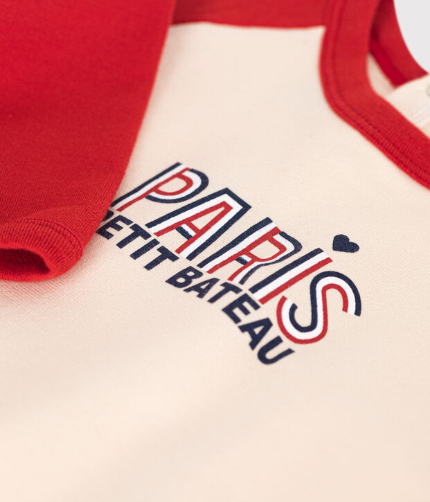 Babies' Lightweight Fleece Sweatshirt red/red