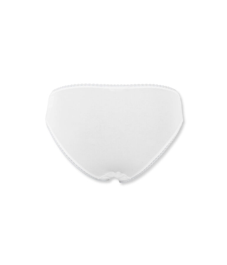 women' second skin lycra pants LAIT white