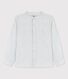 Boys' Long-Sleeved Linen Shirt