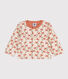 Babies' Patterned Quilted Tube Knit Cardigan