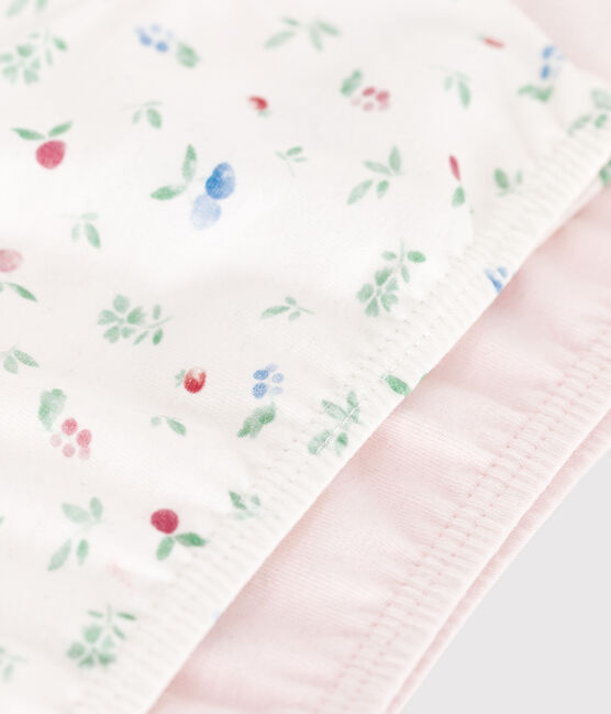 Children's fruit pattern cotton and elastane bra tops variante 1
