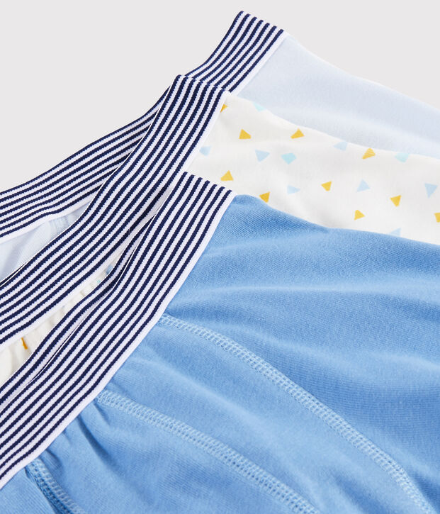 Boys' Geometric Print Boxer Shorts - 3-Piece Set multicolor