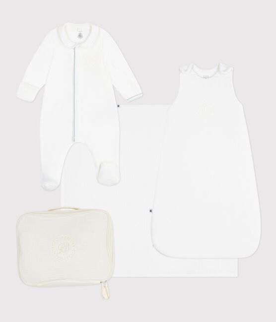 Newborn babies' gift suitcase in cotton variante 1