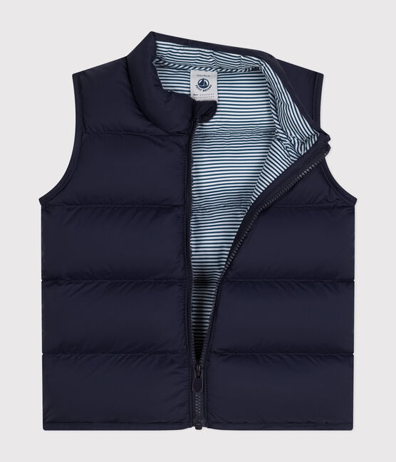 Babies' Quilted Padded Jacket SMOKING blue