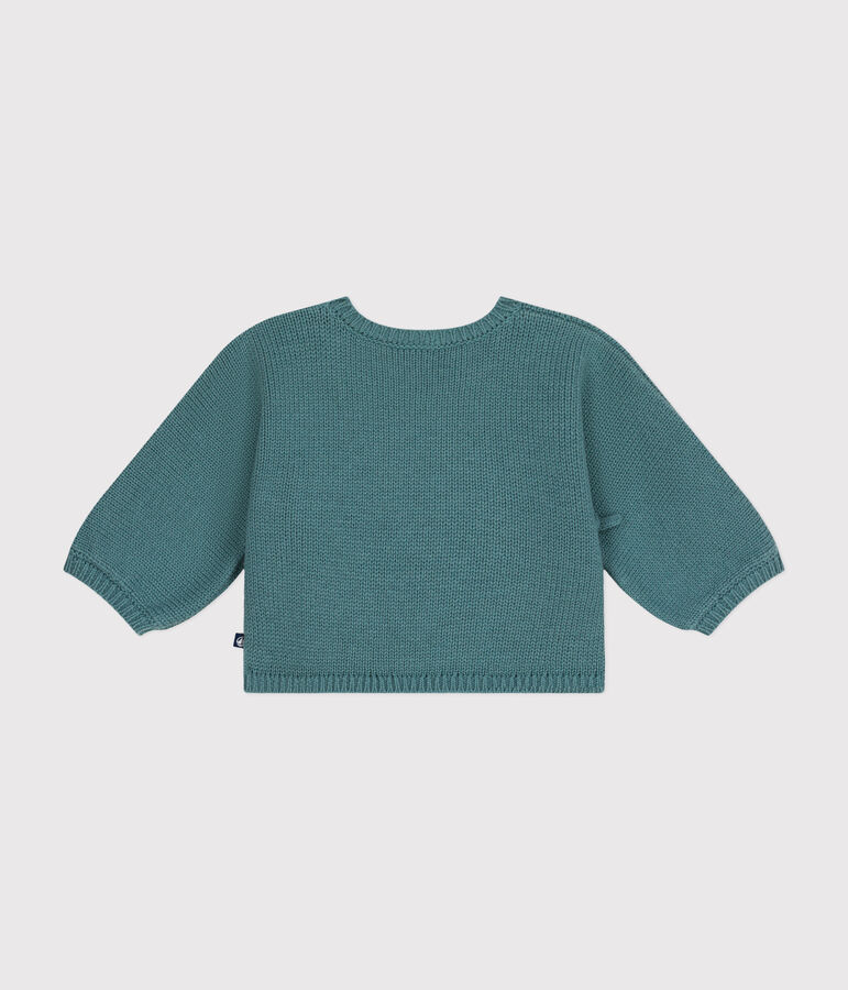 Babies' wool and cotton cardigan PAUL green