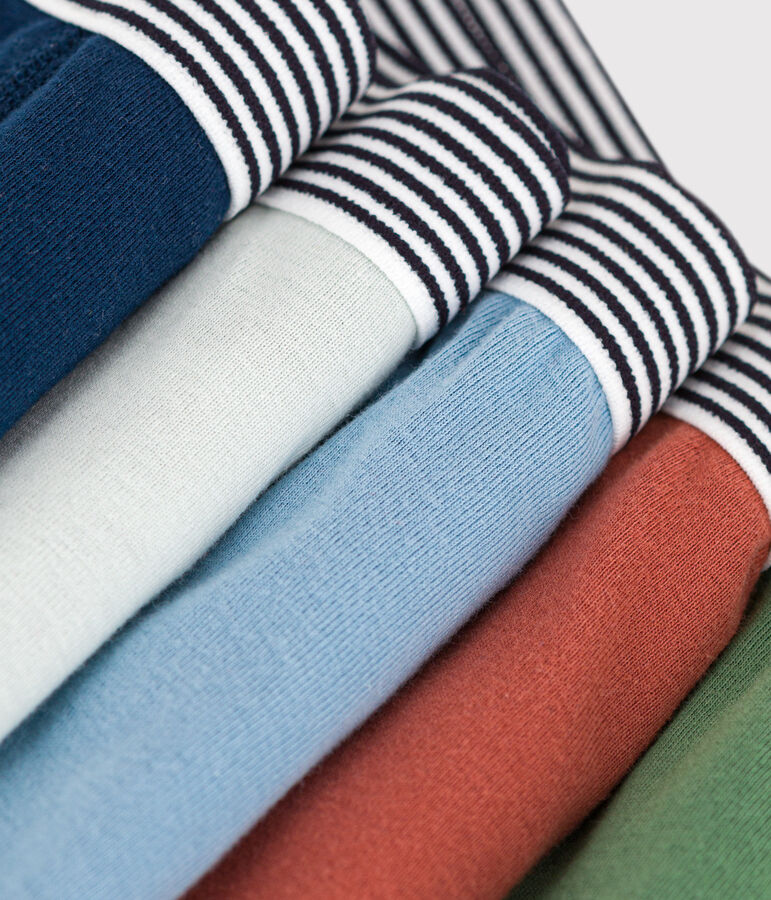 Boys' Cotton Boxer Shorts - 5-Pack multicolor