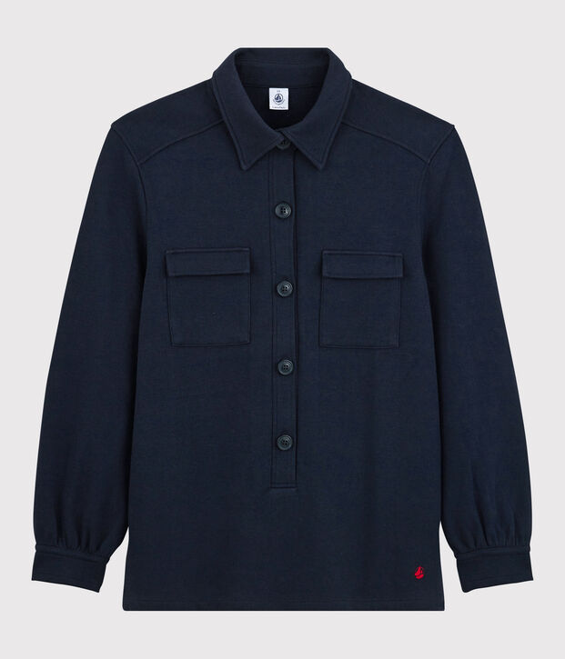 Women's Thick Cotton Sailor Jumper SMOKING