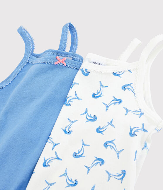 Girls' Strappy Tops with Dolphin Pattern - 2-Pack variante 1
