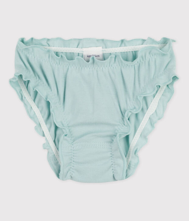 Girls' Cotton Briefs blue