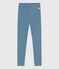 Girls' Elastane Jersey Leggings ROVER blue