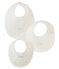 Set of 3 unisex baby's bibs variante 1