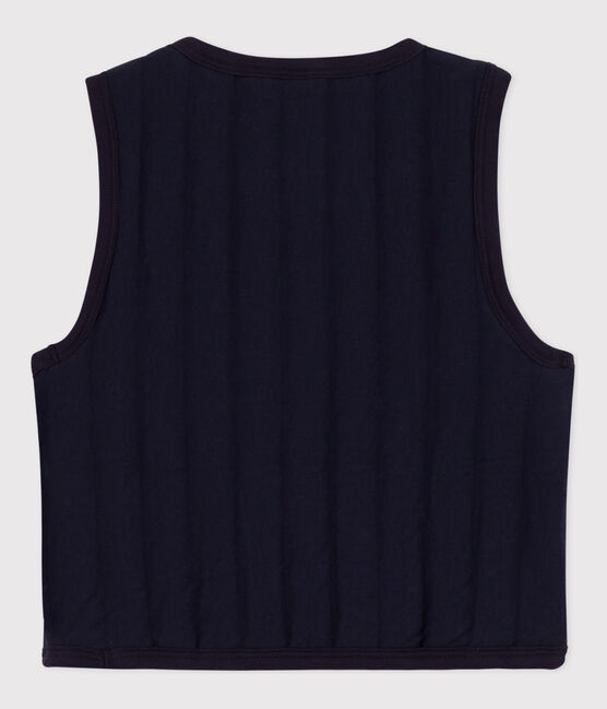 Children's Unisex Tube Knit Bodywarmer SMOKING blue