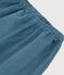Babies' Fine Velour Trousers ROVER blue