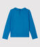 Girls' Long-Sleeved Cotton T-Shirt MALLARD