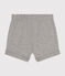Babies' Lightweight Jersey Shorts CHATON CHINE grey