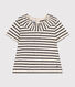 Babies' Short-Sleeved Jersey Blouse
