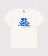 Children's short-sleeved printed cotton T-shirt