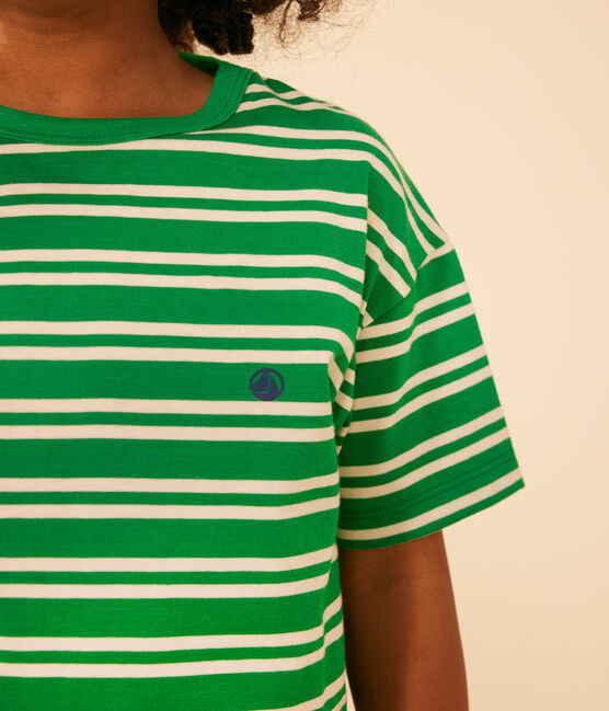 Boys' Stripy Jersey T-shirt PRADO /AVALANCHE