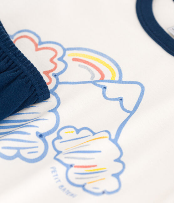 Children's Plain Short Cotton Pyjamas INCOGNITO /MULTICO