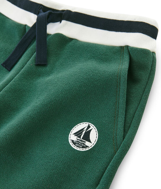 Boys' Fleece Bermuda Shorts SOUSBOIS green