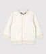 Babies' Quilted Cardigan