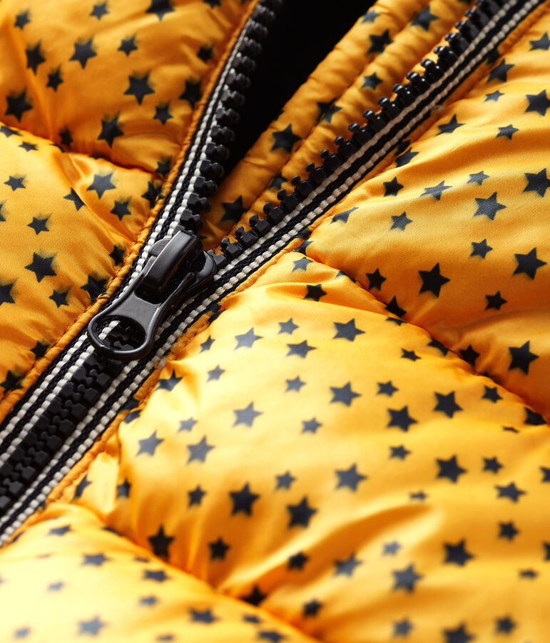 Baby boy's quilted puffer jacket BOUDOR yellow/SMOKING blue