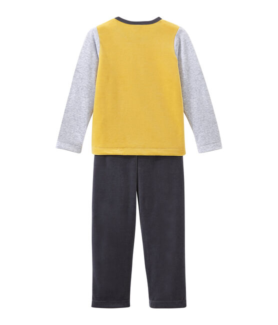 Little boy's pyjamas MAKI grey/MULTICO white