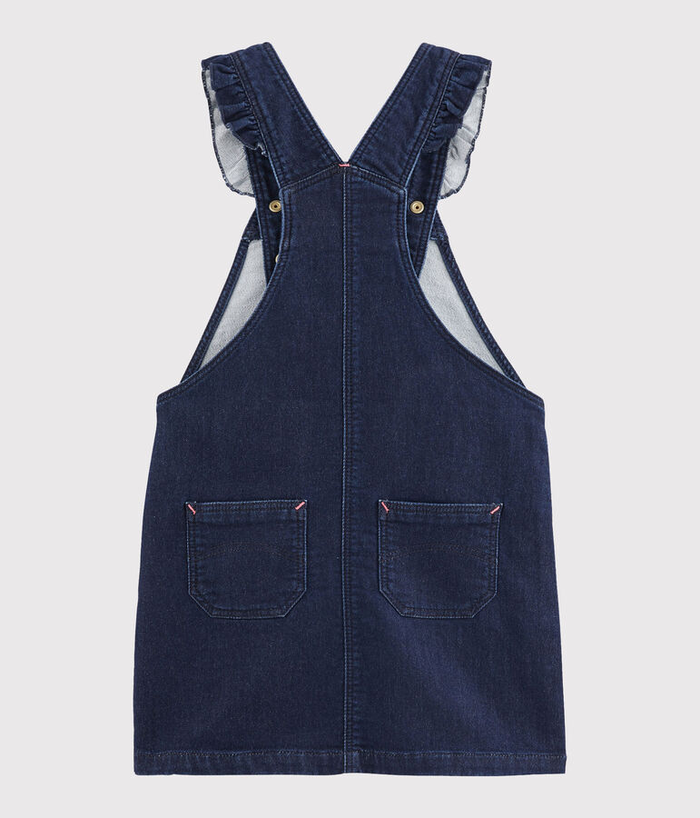 Girls' Dungaree Dress blue