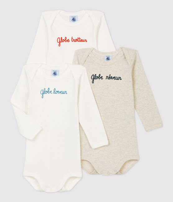 Babies' Organic Cotton Bodysuits - 3-Pack variante 1