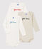 Babies' Organic Cotton Bodysuits - 3-Pack variante 1