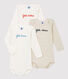 Babies' Organic Cotton Bodysuits - 3-Pack