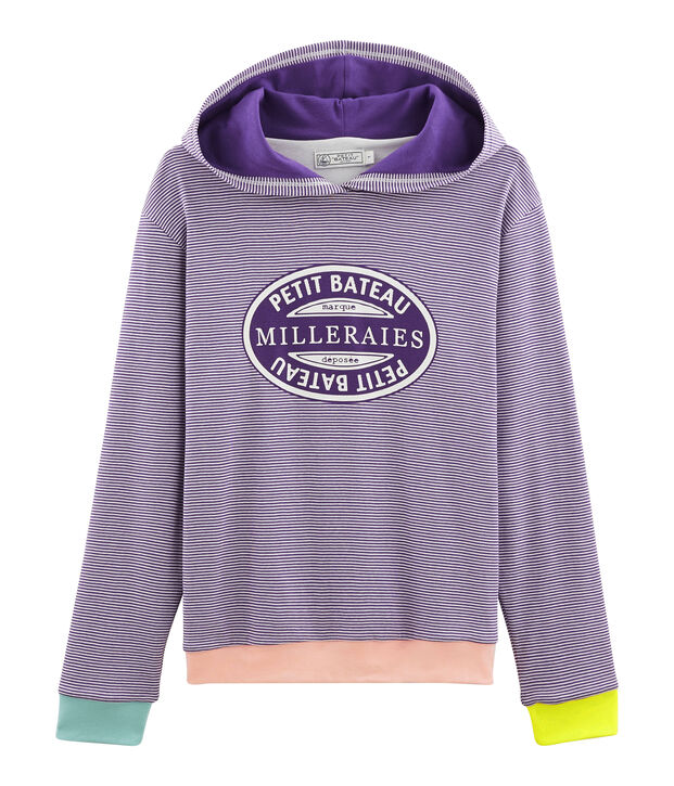 Women's Hoody purple/white