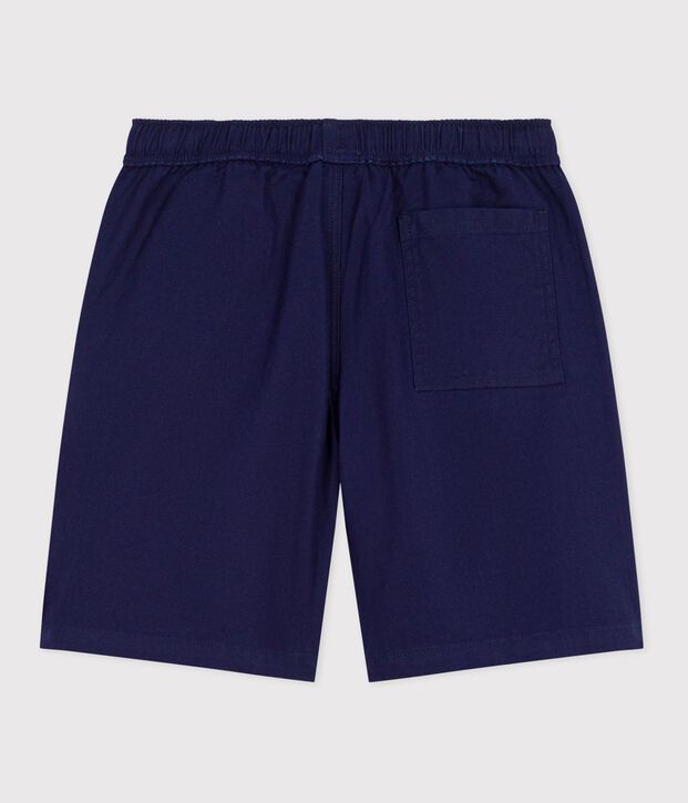 Children's Bermuda shorts in plain cotton SOIR