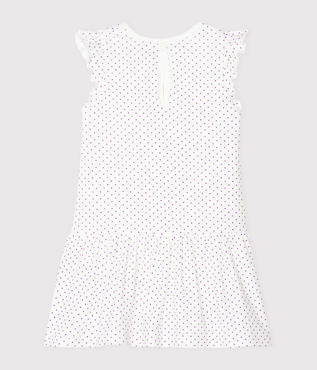 Baby Girls' Printed Dress/Bodysuit purple/white