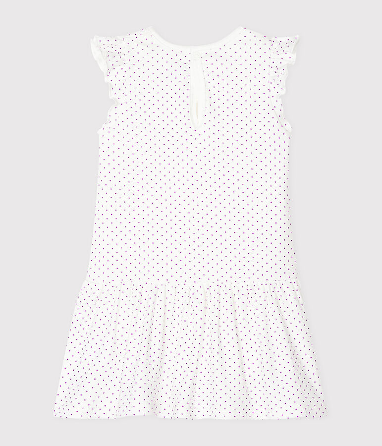 Baby Girls' Printed Dress/Bodysuit purple/white