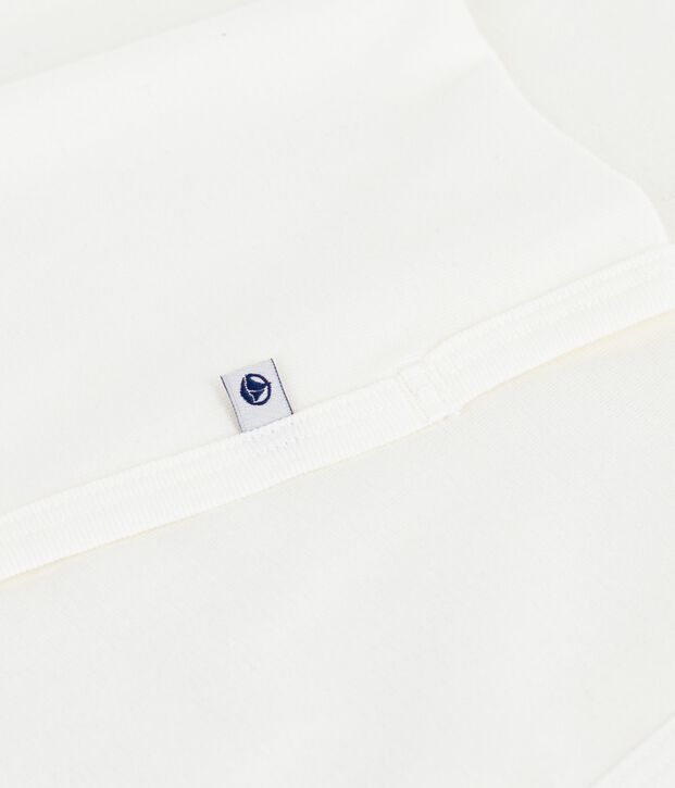 Babies' cotton muslin cloth white