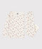 Girls' Floral Tube Knit Pyjamas MARSHMALLOW white/MULTICO white