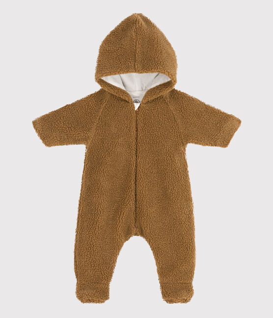 Sherpa Hooded Snowsuit BRINDILLE brown
