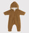 Sherpa Hooded Snowsuit BRINDILLE brown
