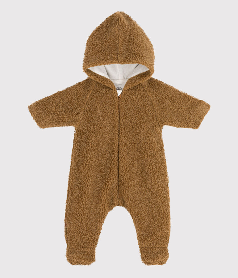 Sherpa Hooded Snowsuit brown