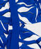 Women's printed two-piece swimsuit MARSHMALLOW white/PERSE blue/MULTICO
