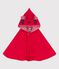 Babies' Organic Cotton Cape TERKUIT red