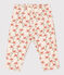 Babies' Patterned Quilted Tube-Knit Trousers AVALANCHE white/MULTICO