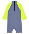 Unisex Eco-Friendly Full Body Swimsuit SURF blue/MARSHMALLOW white