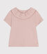 Babies' Short-Sleeved Jersey Blouse
