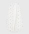 Babies' 2 TOG heart-print cotton sleeping bag MARSHMALLOW white/MULTICO white